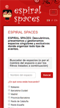 Mobile Screenshot of espiralspaces.com